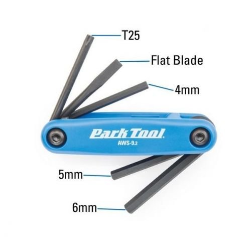 Мультитул Park Tool AWS-9.2 4/5/6мм, Т25, викрутка	